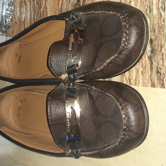 COACH SLIP-ON FLAT LOAFERS MINT CONDITION - Picture 3 of 7